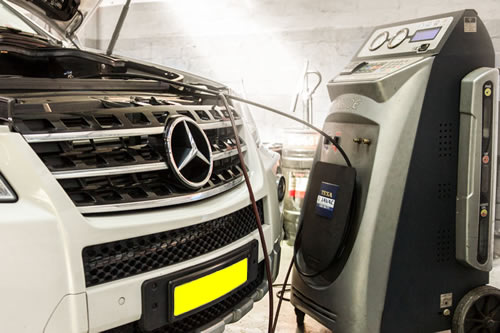 Mercedes Air conditioning Re-gas and Repairs